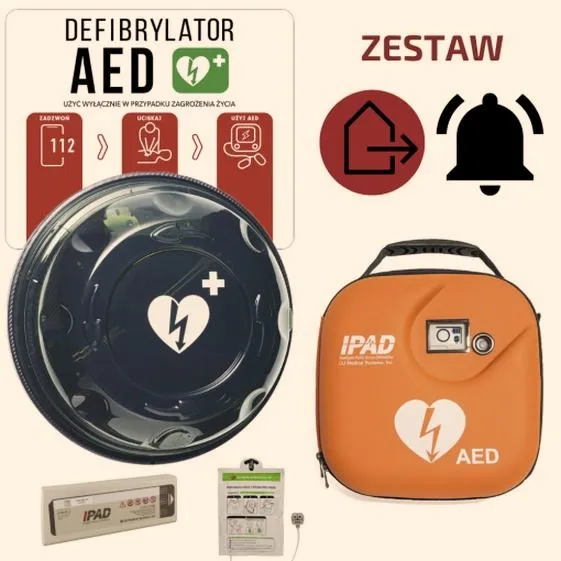 Gdzie są defibrylatory? Znajdź najbliższy AED w swojej okolicy