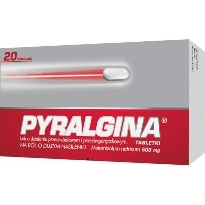 Dawkowanie leku Pyralgina