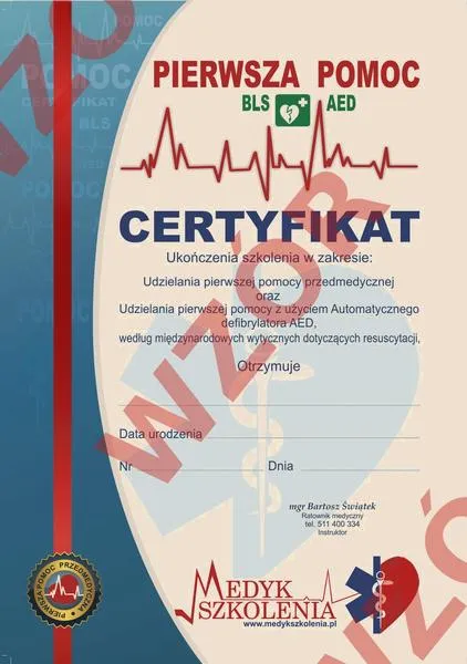 Kurs pierwszej pomocy