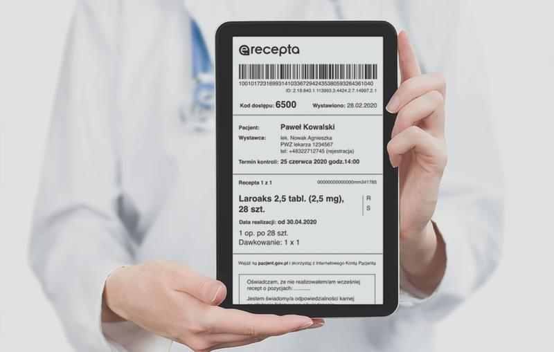 Realizacja e-recepty w aptece