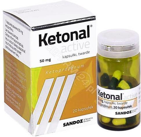 Zastosowanie leku Ketonal